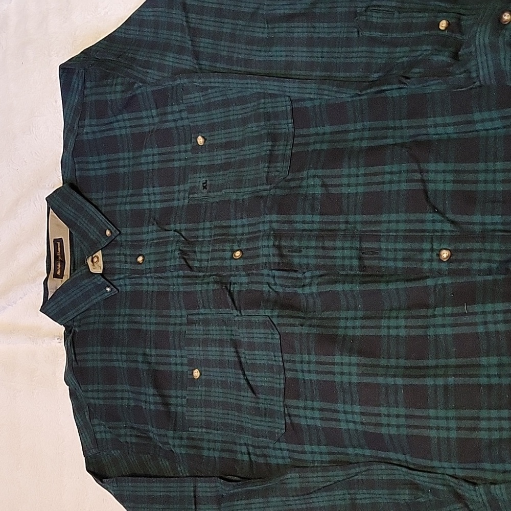 Mens Bainbridge Eddie Bauer flannel XL